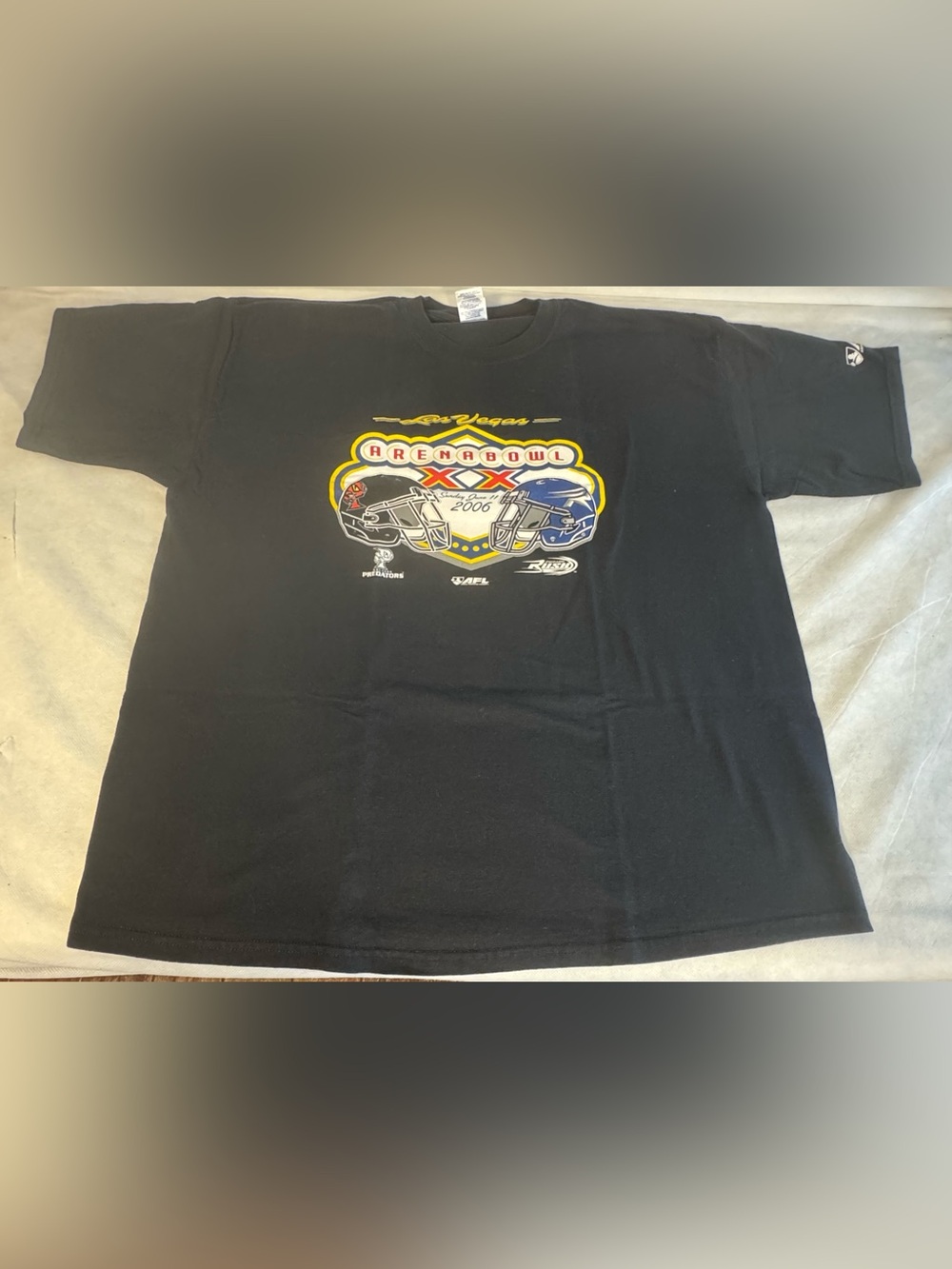 Vintage 2006 ArenaBowl XIX AFL Las Vegas Orlando Predators vs Chicago Rush XL